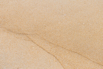 Sand pattern background, nature texture, fine sand with wave pattern