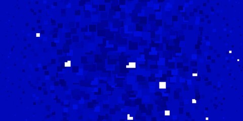 Light BLUE vector layout with lines, rectangles. Abstract gradient illustration with colorful rectangles. Template for cellphones.