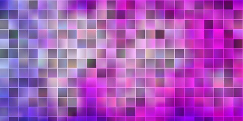 Fototapeta premium Light Pink vector template with rectangles.