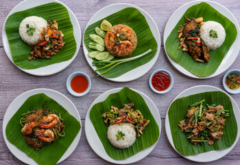 Thai Food Mixed Dishes 