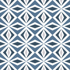 Fototapeta premium Geometric seamless pattern. Beautiful ornate pattern. Abstract background. Vector illustration. Trendy repeating texture. Geometric ornament.