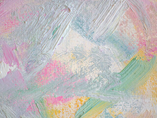 Hand painted abstract. Pastel color texture.