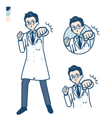 simple Doctor old man_Punch