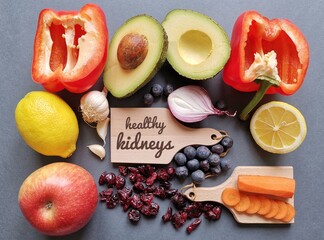 The best foods for kidneys health. Healthy food helps boost kidney function while preventing...