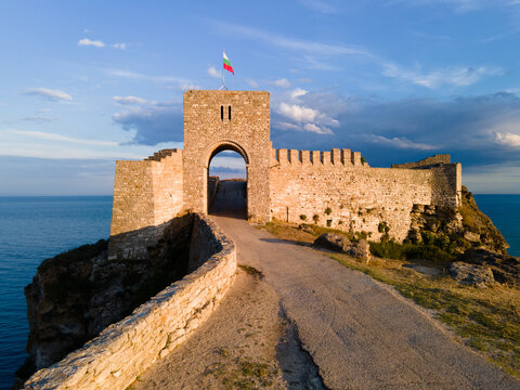 Fortress In The Middle Of The Sea Cape Kaliakra  In Bulgaria