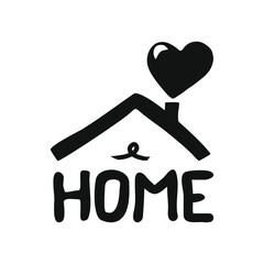 Stay home work in home Pandemic protection Hand drawn lettering about coronavirus Covid-19 doodle icon logo Fashion print for clothes apparel greeting invitation card banner poster flyer website