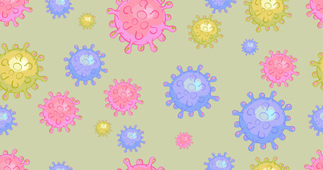 background, abstract, colorful, color, pattern, art, design, flower, decoration, spring, illustration, texture, pink, no people, seamless, floral, blue, beautiful, nature, green, yellow, plant, seamle