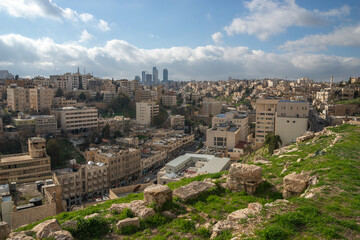 Fototapeta na wymiar Amman the Capital of Jordan