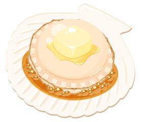 帆立_殻付き_海鮮焼き_バター醤油