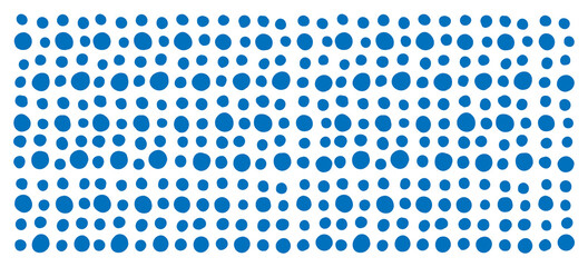 Abstract blue geometric seamless pattern background. Vector illustration.