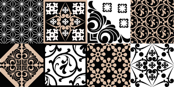 Digital tiles design ceramic wall tiles decoration