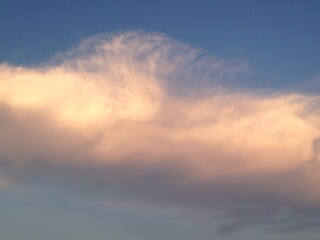 Nuages dans le ciel de Nice...