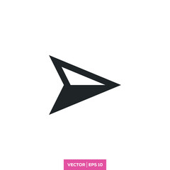 Arrow icon vector design template