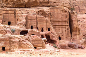 
The ancient city of Petra in Jordan.