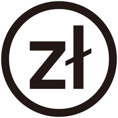 The Złoty currency symbol
