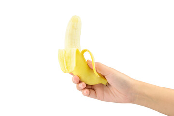 isolate banana on white background