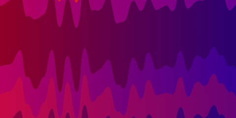 Light Pink, Yellow vector texture with wry lines. Colorful illustration, which consists of curves. Best design for your posters, banners.