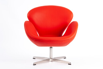 Vista frontal sillón de diseño