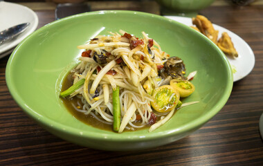Thai food - som tum