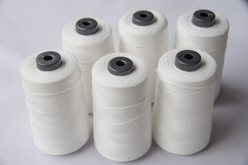 White yarn spool,Raw White Polyester FDY Yarn spool 