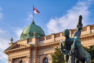 National Assembly of the Republic of Serbia, Parliament of Serbia in Belgrade, capital of Serbia