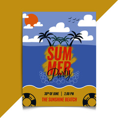 Summer Party Flyer/Poster