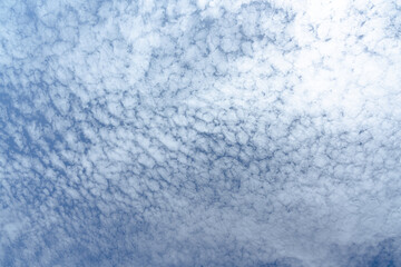 Beautiful blue sky background with clouds