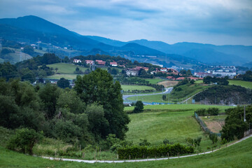 Vistas desde Monte Santa Barbara Hernani