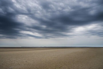 Fototapeta na wymiar Meeresboden bei Ebbe in Nordfriesland