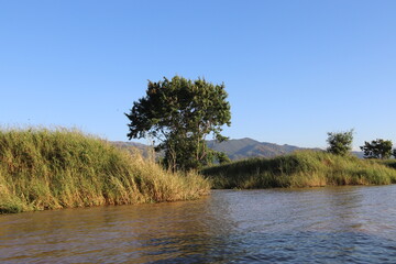 Bord du lac Inle, Myanmar	
