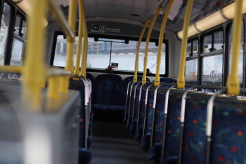 Fototapeta premium Empty bus