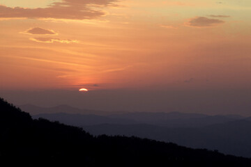 Tramonto a Serramazzoni