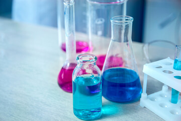 Image in the laboratory.