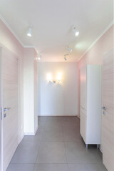 bright cozy corridor in perspective