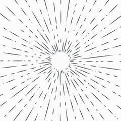 Obraz premium Art Deco Vintage sun burst frames and design elements for your design. Great for retro style projects.