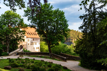 Fototapeta na wymiar Burg Rabenstein in der Fränkischen Schweiz