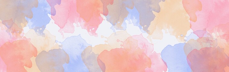 abstract watercolor background with watercolor splashes