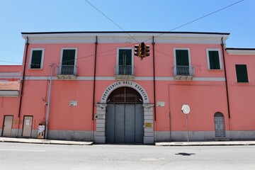 Capua - Facciata del Pirotecnico dell'Esercito