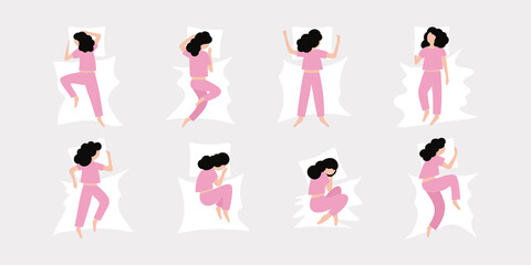 Sleep poses