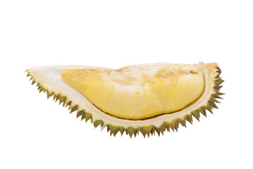 Fototapeta premium durian on white background