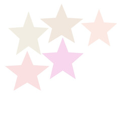 Obraz premium red star isolated on white background, Canvas art sketch drawing, beautiful geometric shaped pattern on abstract background with blank copy space, graphic design texture illustration wallpaper