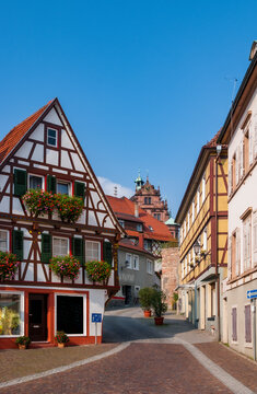 historischen Altstadt, Gernsbach. Murgtal. Deutschland