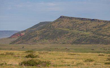 Obraz premium view of the hills