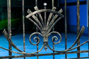 Beautiful, modern decorative forged gates