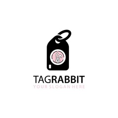 tag rabbit logo design