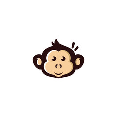 monkey logo vector