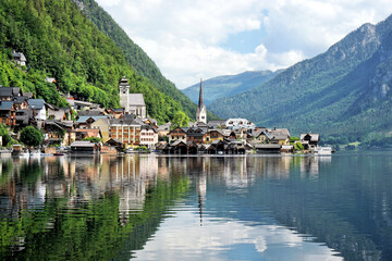 Hallstatt im Salzkammergut (Österreich)