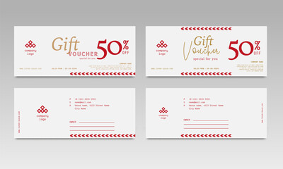 Simple Elegant Gift Voucher Sale 