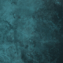 Dark turquoise textured abstract background.
