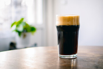 Delicious homebrewed beer, diffferent styles and rich taste